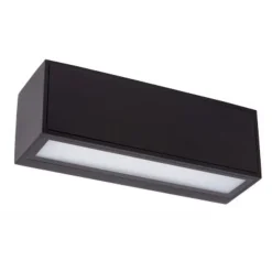 Lucide SUTTON Wandlamp Buiten-Zwart-LED-2W-2850K/3150K-4V