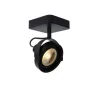 Lucide TALA LED - Plafondspot - LED Dim to warm - GU10 - 1x12W 2200K/3000K - Zwart