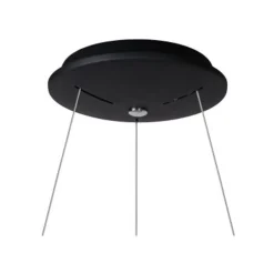 Lucide TALOWE LED - Hanglamp - Ø 60 cm - LED Dimb. - 1x42W 3000K - Zwart Lucide