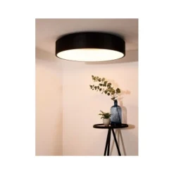Lucide TALOWE LED Plafonnier Ø60cm 42W 3000K Zwart