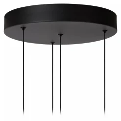 Lucide TAMINO - Hanglamp - Ø 36 cm - LED Dimb. - 4x5,2W 3000K - Zwart