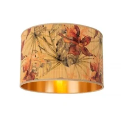 Lucide TANSELLE Plafonnière-Multic.-Ø40-1xE27-60W-Bamboe