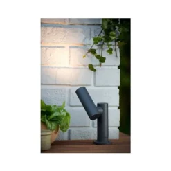 Lucide TATUM - Tuinspot Buiten - LED - 1x5W 3000K - IP65 - Antraciet Lucide