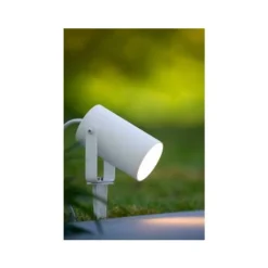 Lucide TAYLOR - Grondspie Buiten - Ø 10 cm - 1xGU10 - Wit