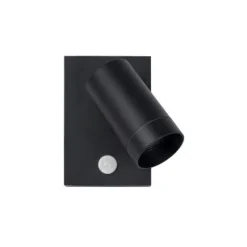 Lucide TAYLOR - Wandspot Buiten - 1xGU10 - IP54 - Zwart Lucide