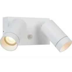 Lucide TAYLOR - Wandspot Buiten - 2xGU10 - IP54 - Wit