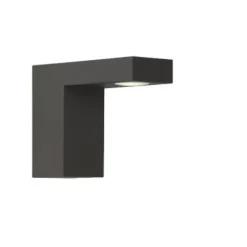 Lucide TEXAS - Wandspot Buiten - LED - 1x6W 3000K - IP54 - Antraciet