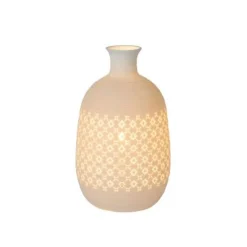 Lucide TIESSE - Tafellamp - Ø 15,4 cm - 1xE14 - Wit