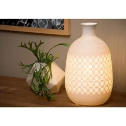 Lucide TIESSE - Tafellamp - Ø 15,4 cm - 1xE14 - Wit