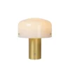 Lucide TIMON - Tafellamp - 1xE27 - 3 StepDim - Mat Goud / Messing Lucide