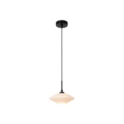 Lucide TREVOR Hanglamp-Opaal-Ø20-1xG9-40W-Glas