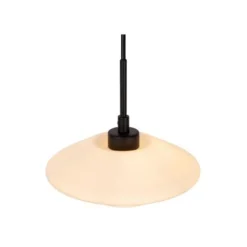 Lucide TREVOR Hanglamp-Opaal-Ø20-1xG9-40W-Glas