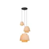 Lucide TRIBUTE Hanglamp-Beige-3xE27-40W-Stof