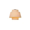 Lucide TRIBUTE Plafonnière-Beige-Ø40-1xE27-40W-Stof