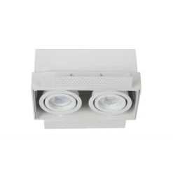 Lucide TRIMLESS - Inbouwspot - 2xGU10 - Wit Lucide