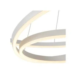 Lucide TRINITI - Hanglamp - Ø 80 cm - LED Dimb. - 3000K - Wit