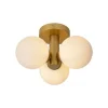 Lucide TRUDY Plafonnière Badk.-Mat Go.-Ø28-3xG9-40W-IP44