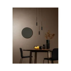 Lucide TUBULE Hanglamp Led 3x7W 2700K Zwart