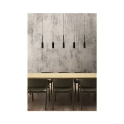 Lucide TUBULE Hanglamp Led 5x7W 2700K Zwart