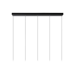 Lucide TUBULE Hanglamp Led 5x7W 2700K Zwart