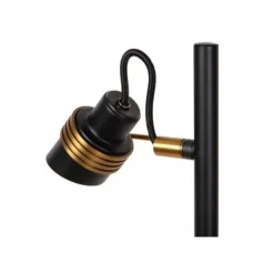 Lucide TUNDRAN Vloerlamp-Zwart-3xGU10-5W-Metaal