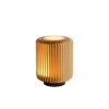 Lucide TURBIN - Tafellamp - Ø 10,6 cm - LED - 1x5W 3000K - Mat Goud / Messing Lucide