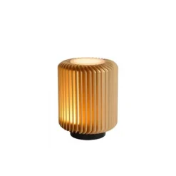 Lucide TURBIN - Tafellamp - Ø 10,6 cm - LED - 1x5W 3000K - Mat Goud / Messing Lucide