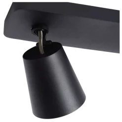 Lucide TURNON - Plafondspot - LED Dim to warm - GU10 - 3x5W 2200K/3000K - Zwart Lucide