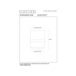 Lucide TUSSE - Tafellamp - Ø 15 cm - 1xE14 - Groen
