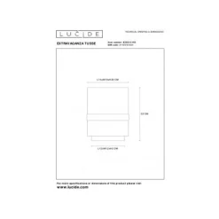 Lucide TUSSE - Tafellamp - Ø 15 cm - 1xE14 - Roze