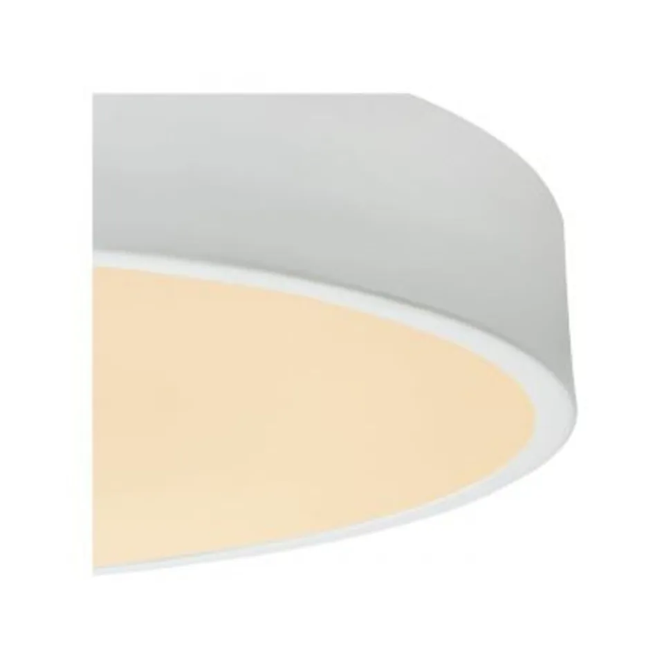 Lucide UNAR Plafonnière-Wit-Ø20-LED Dimb.-12W-2700K