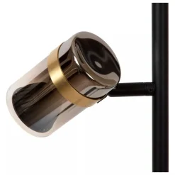 Lucide UPTON Vloerlamp-Fumé-3xGU10-40W-Glas