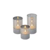 Lucide VELAS Tafellamp-Fumé-LED-Glas
