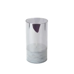 Lucide VELAS Tafellamp-Fumé-LED-Glas