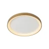 Lucide VIDAL - Plafonnière - Ø 48 cm - LED Dimb. - 1x38W 2700K - Mat Goud / Messing Lucide