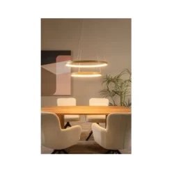 Lucide VIDAL Hanglamp-Mat Go.-Ø78-LED Dimb.-92W-2700K