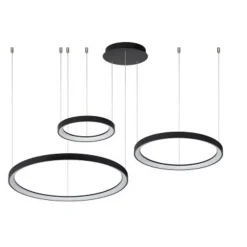 Lucide VIDAL Hanglamp-Zwart-Ø78-LED Dimb.-120W-2700K
