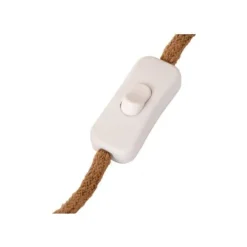 Lucide VISO Tafellamp-Wit-Ø36-1xE27-40W-Kerami.