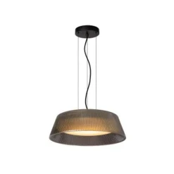 Lucide VIXI Hanglamp-Fumé-Ø45-LED Dimb.-22,6W-2900K-Glas