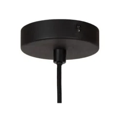 Lucide VULCAN Hanglamp-Zwart-Ø47-LED Dimb.-9W-3000K-Staal