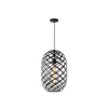 Lucide WOLFRAM - Hanglamp - Ø 32 cm - 1xE27 - Zwart