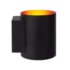 Lucide XERA - Wandlamp - Ø 8 cm - 1xG9 - Zwart