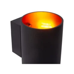 Lucide XERA - Wandlamp - Ø 8 cm - 1xG9 - Zwart