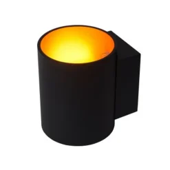 Lucide XERA - Wandlamp - Ø 8 cm - 1xG9 - Zwart
