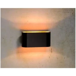 Lucide XERA - Wandlamp - 1xG9 - Zwart