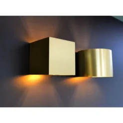 Lucide XIO Wandlicht Rond G9/3.5W 350LM 2700K Mat gou