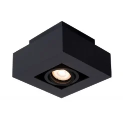 Lucide XIRAX Plafondlicht 1xGU10/5W LED DTW Zwart
