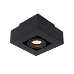 Lucide XIRAX Plafondlicht 1xGU10/5W LED DTW Zwart