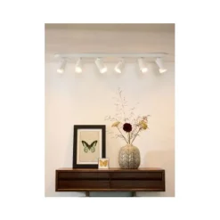 Lucide XYRUS Spot 6xGU10/5W incl. DTW L84 W14 H12.5cm Wit