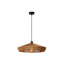 Lucide YUNKAI Hanglamp-Nature.-Ø50-1xE27-60W-Papier
